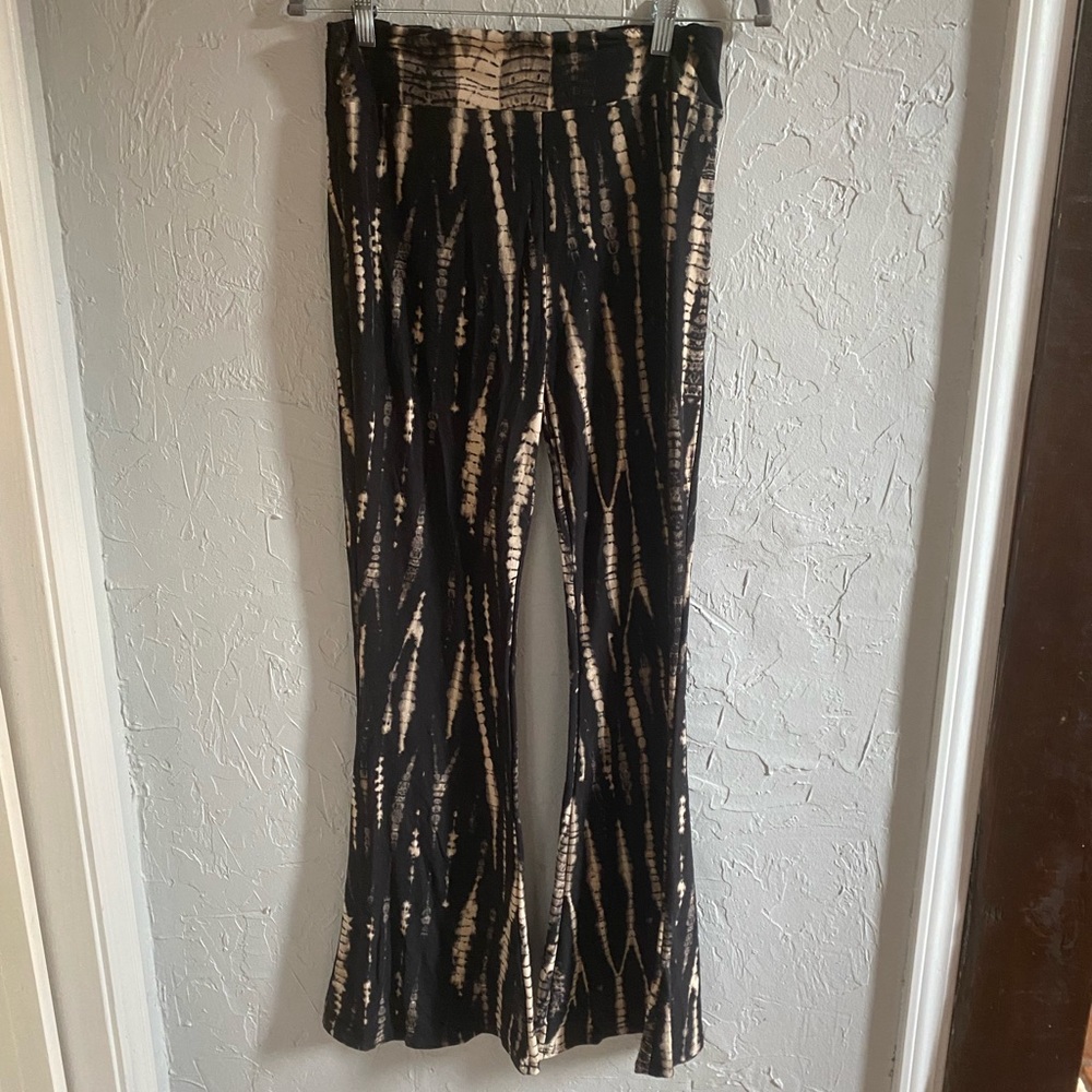 Buttery soft tie dye flares